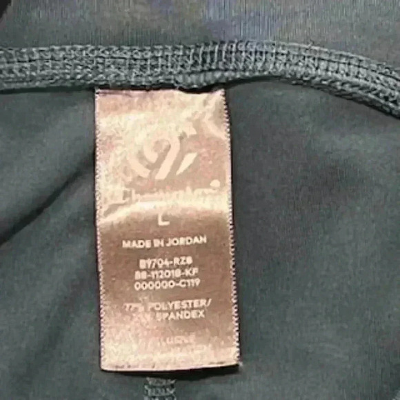 Champion Girls Turquoise Exercise Running Leggings‎ Girls Sz LargeLeggings - Picture 9 of 9